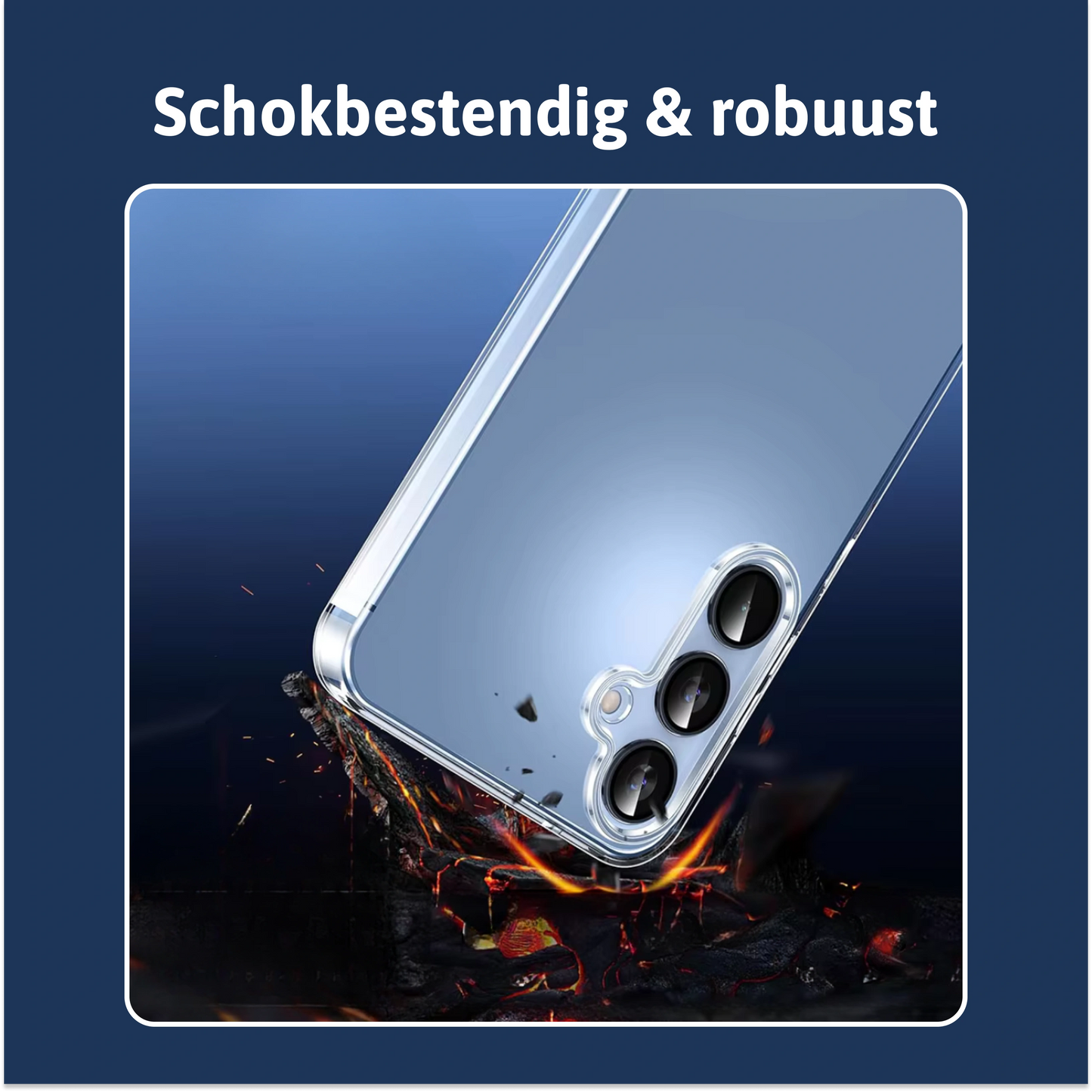 Minimalistische siliconenhoes - Samsung A