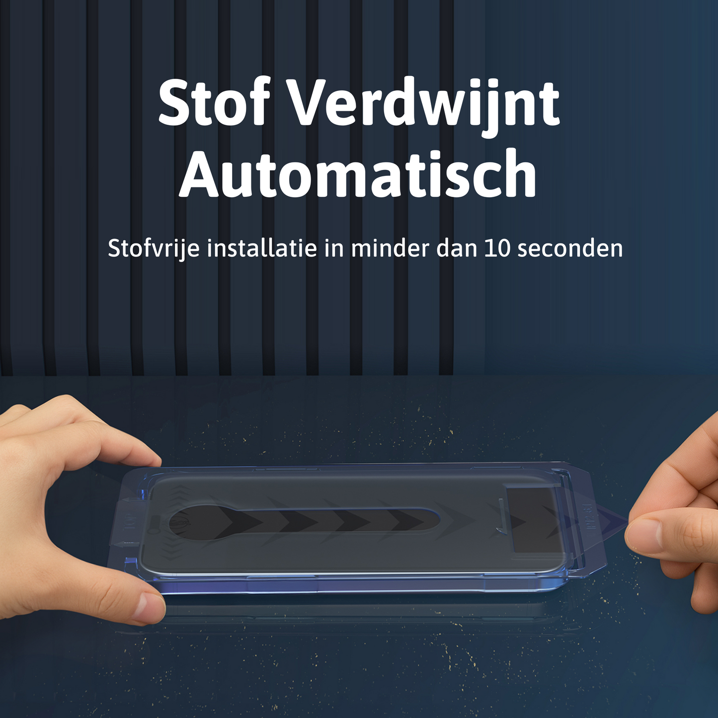 Stof- en Bubbelvrije Screen Protector - iPhone