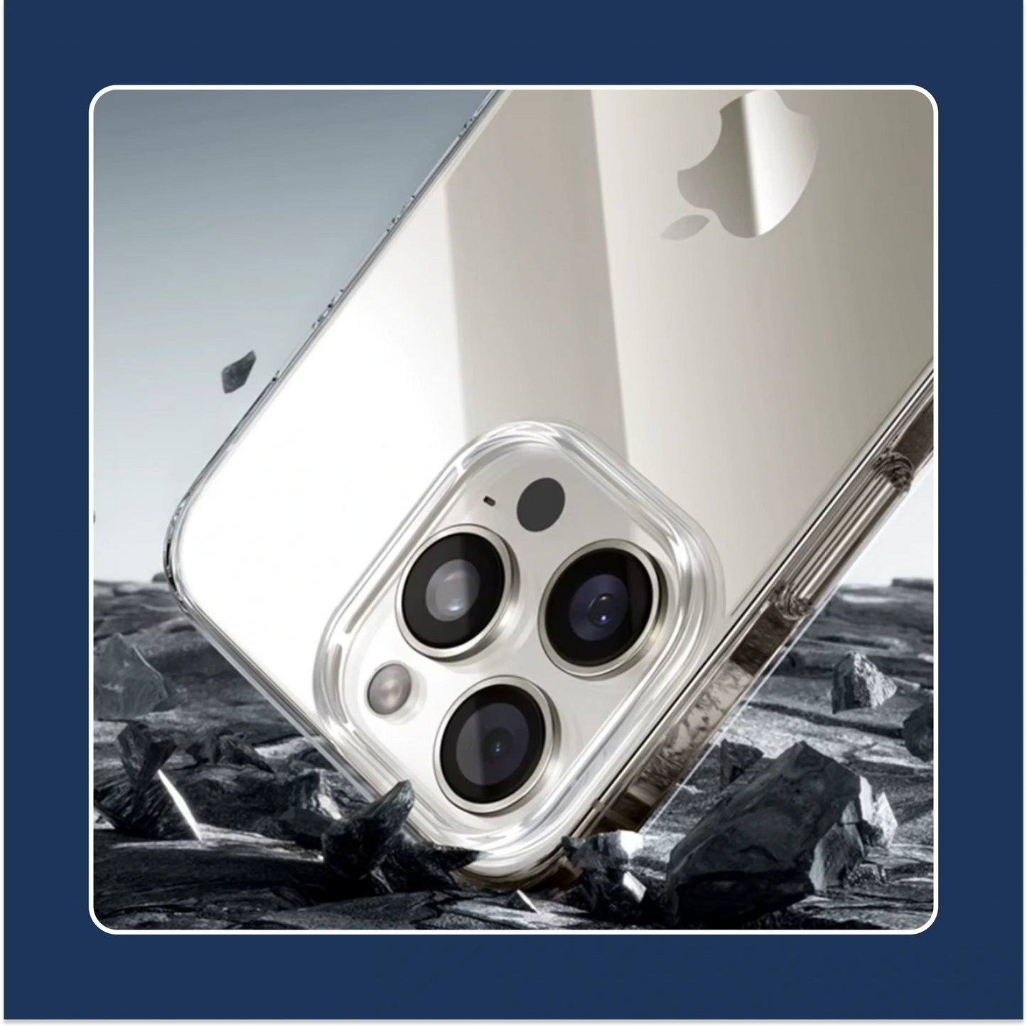 Minimalistische siliconenhoes