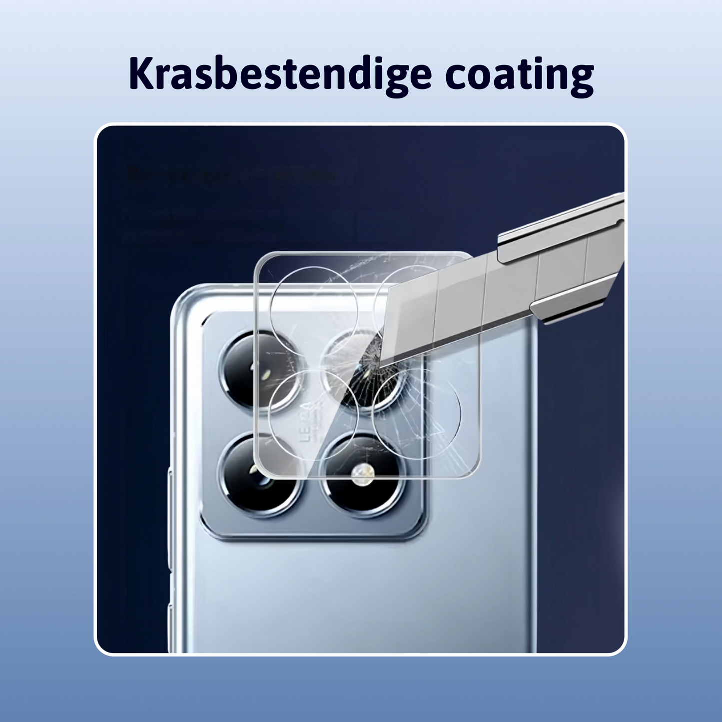 Camerabescherming Xiaomi (2-delige set)