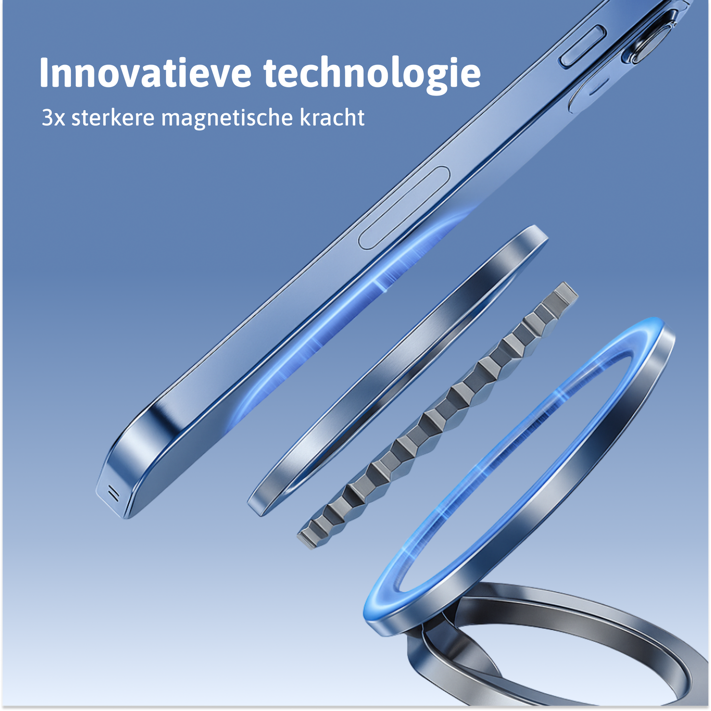 Magnetische 360° telefoonhouder