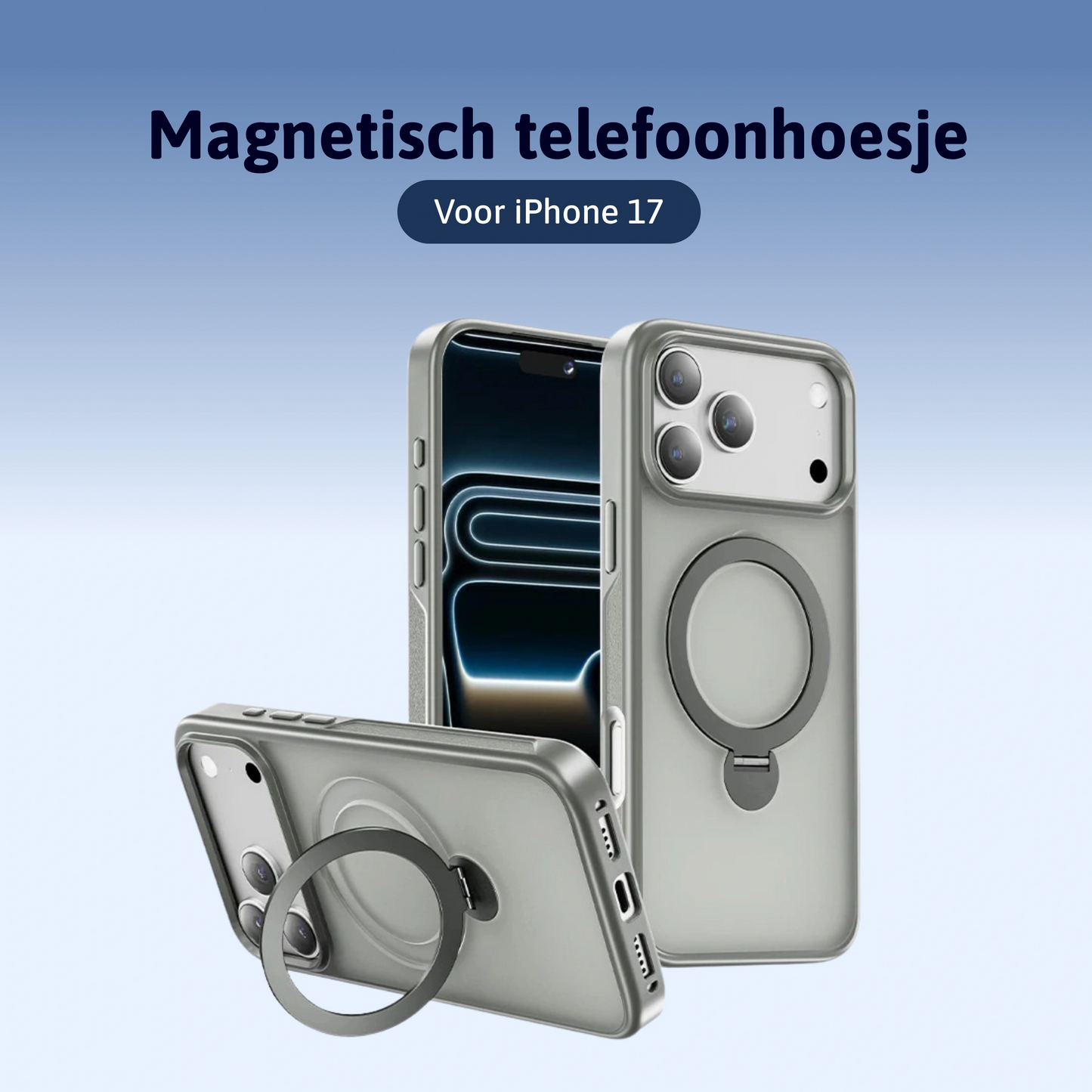 Magnetisch telefoonhoesje - iPhone 17/ Air/ Pro/ Pro Max