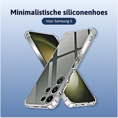 Minimalistische siliconhoes - Samsung S