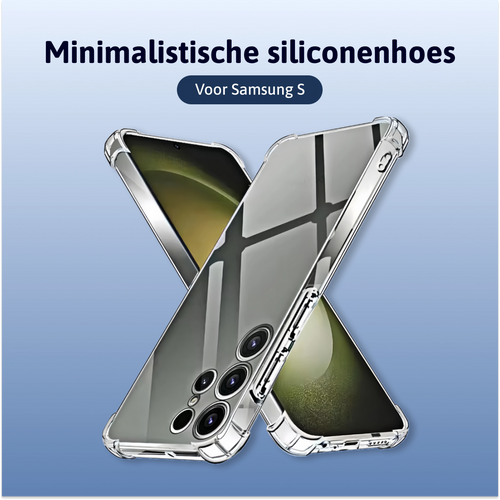 Minimalistische siliconhoes - Samsung S