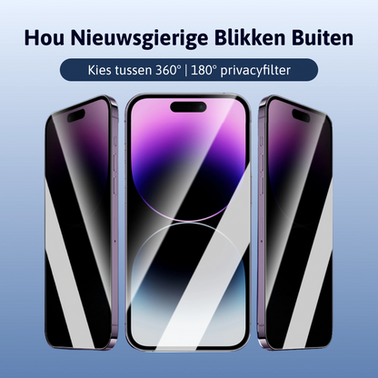 Stof- en Bubbelvrije Screen Protector - iPhone