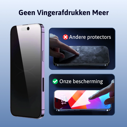 Stof- en Bubbelvrije Screen Protector - iPhone