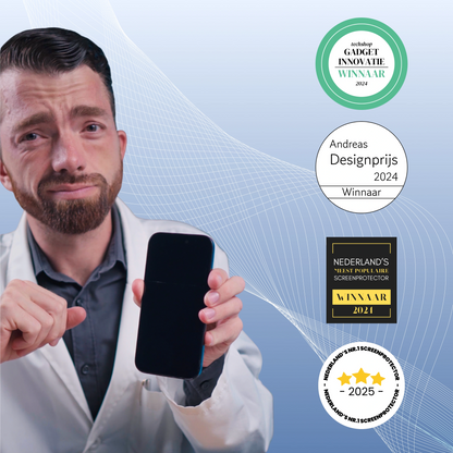 Stof- en Bubbelvrije Screen Protector - iPhone