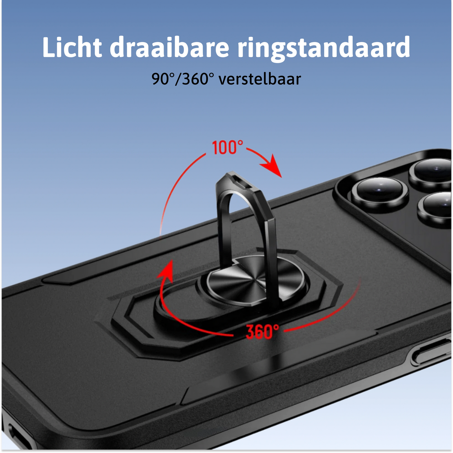 Ultra-robuuste telefoonhoes - iPhone 17/ Air/ Pro/ Pro Max