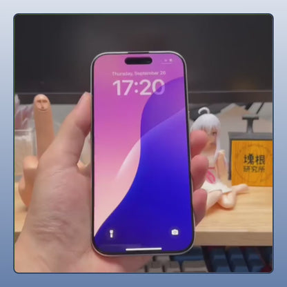 Stof- en Bubbelvrije Screen Protector - Samsung-S